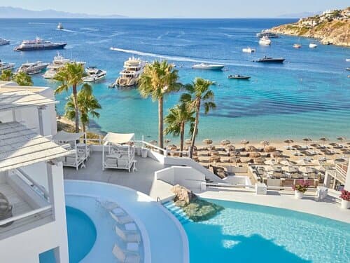 Внешний вид отеля Mykonos Blu, A Grecotel Resort to Live