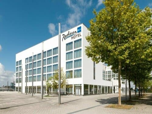 Внешний вид отеля Radisson Blu Hotel, Hannover