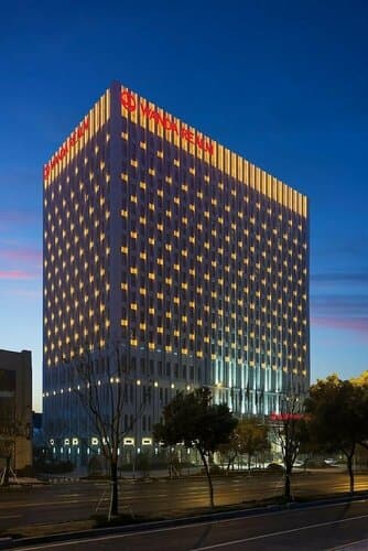 Внешний вид отеля Nanjing Wanda Realm Hotel