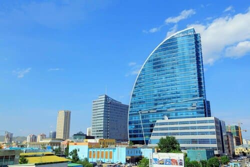 Внешний вид отеля The Blue Sky Hotel and Tower